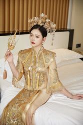 -桃子造型婚纱礼服(凤起广场店)