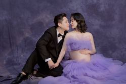 点击看大图 -十孕纪高端孕妇亲子摄影