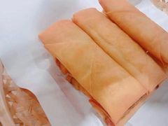 韭黄手工春卷-小厨娘淮扬菜(六合欢乐港店)