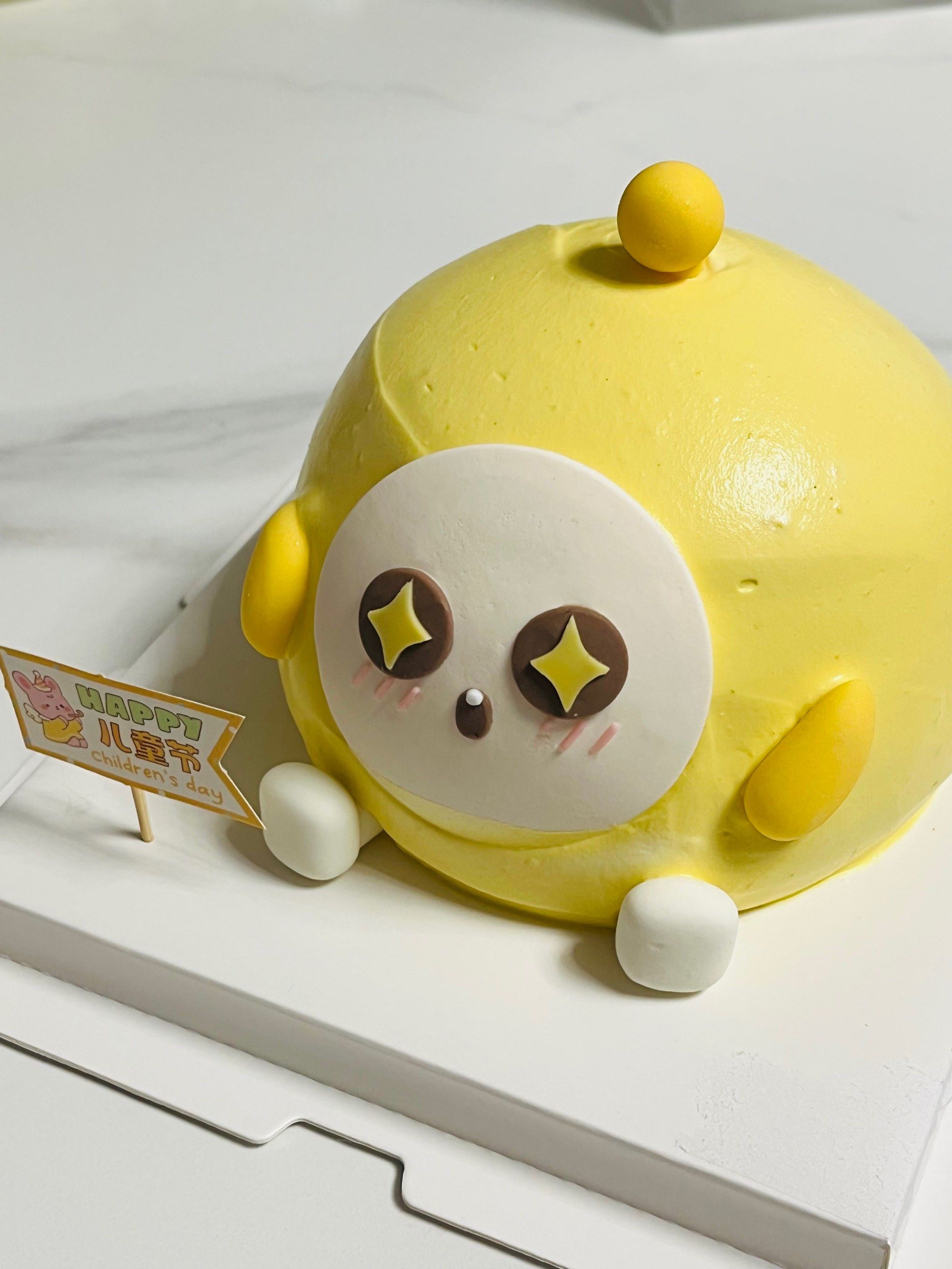 哇,超级可爱的卡通蛋糕