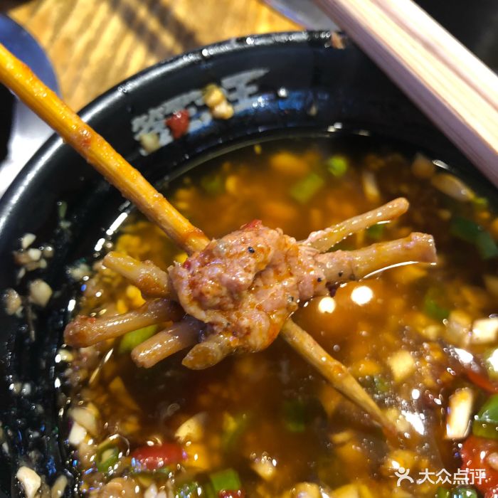 签王之王·牛肉串串(宽窄巷子店)折耳根牛肉图片