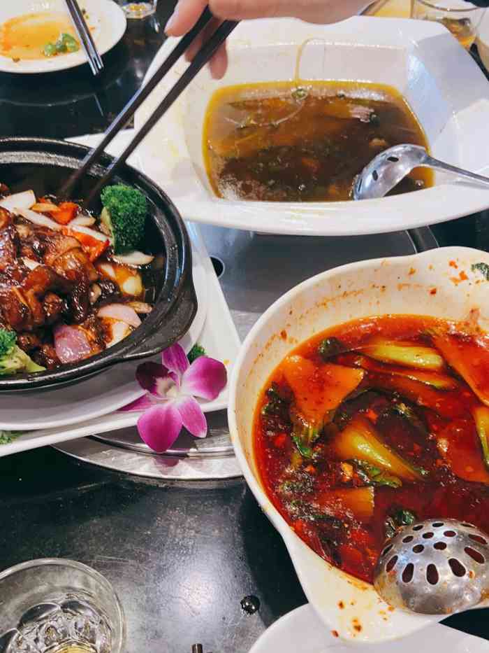 花神食府-"口味不错,土豆丝,拍蒜滑子蘑,香麦腐竹,."-大众点评移动版