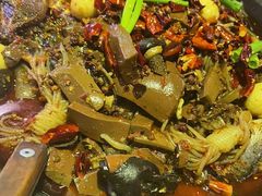 麻辣毛血旺口味-鸣记脆皮烤鱼(铁西店)