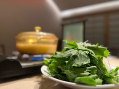 风吹肉下白菜苔火锅-绣园·茶食宴(湘绣博物馆店)