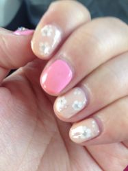 河狸家做的，指尖变色了～很糙-如一·美甲美睫