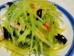 青笋炝虾仁-川人百味(李家村万达广场店)