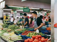 自助取餐区-密云菜市场