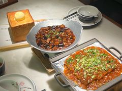 铁板包浆豆腐-绿茶餐厅(茂业天地店)