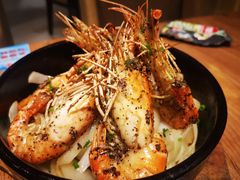 石锅黑椒虾-阿吾罗日本料理(K11艺术中心店)