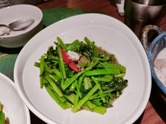 秘制虾酱炒空心菜-帕蓝·暹罗料理(曲阳店)