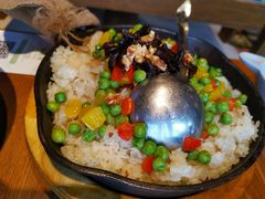 火腿洋芋焖饭-云海肴·汽锅鸡·云南菜(天山百盛优客店)