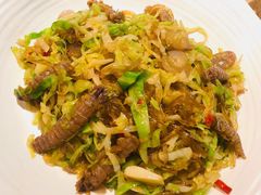 虾爬肉头菜粉-金海湾海鲜总店