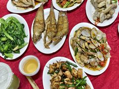 炒油麦菜-蛇口康乐快餐鱼仔档(翠苑小区店)