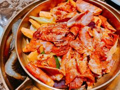 黑毛猪五花焖锅-猪啊牛呀羊啊铜盘烤肉(正大广场店)