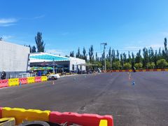 -东方时尚驾校摩托车考试场