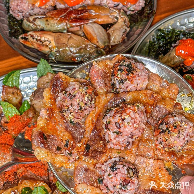 家人们！哼蟹的五花肉卷薄荷好吃哭了💤