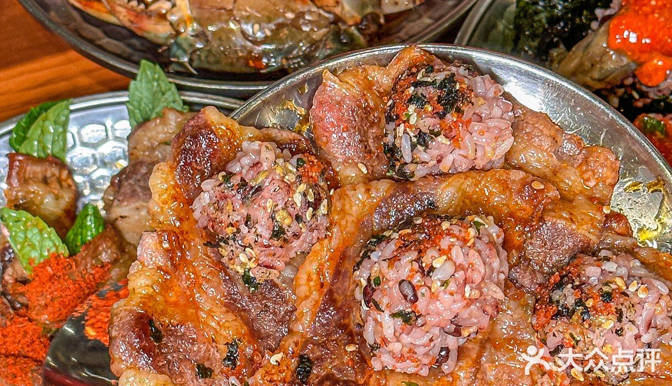 家人们！哼蟹的五花肉卷薄荷好吃哭了💤