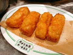 禄婶自制油条酿虾滑-禄婶鸡煲·打边炉