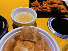 -老红桥炸灌肠牛肚锅烧烤(定福庄店)