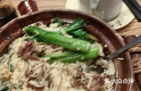 Beef and Tender Chicken Rice