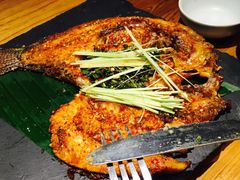 香茅草烤罗非鱼-云海肴·汽锅鸡·云南菜(天津国金汇店)