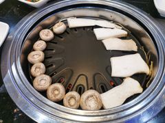 韩式肥牛蘑菇大酱火锅-青松馆韩国料理(香港中路佳世客店)