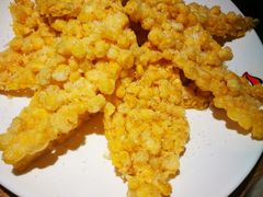 玉米烙-椒行天下干锅牛蛙·(万宝店)