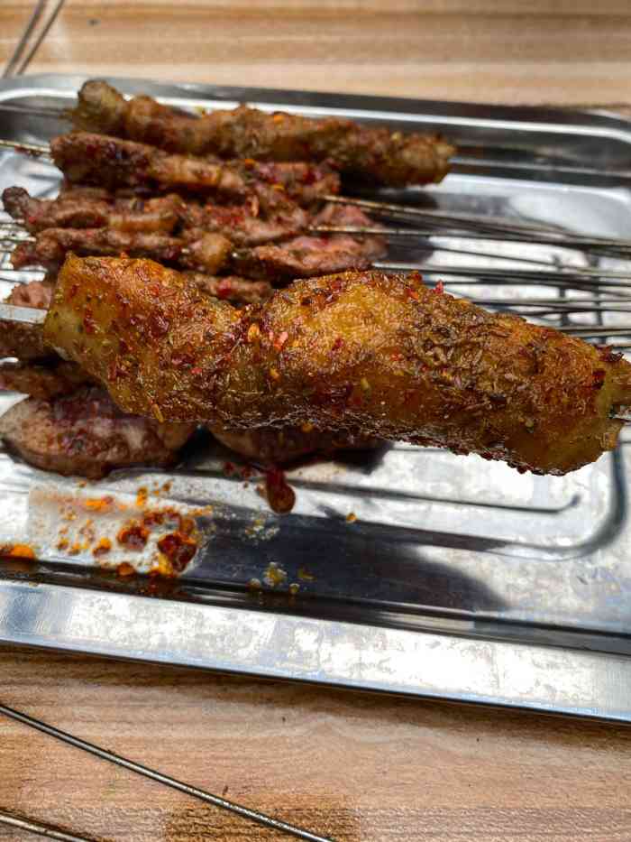 马文烤肉(香米园店)-"洒金桥的美食众多,烤肉更是一家更比一家大.