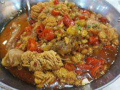 干锅鱼杂-翠清酒家(万丰路店)
