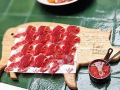 伊比利亚全橡果火腿配番茄面包-Las Tapas(思南公馆店)