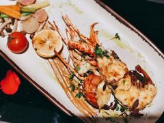 香焗龙虾配自制黑松露酱-上海苏宁宝丽嘉酒店·Cafe Bellagio西餐厅