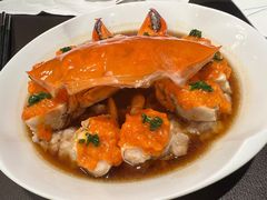 和乐蟹蒸手剁肉饼-广州文华东方酒店·江-由辉师傅主理