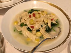 银杏腐竹浸皇帝苗-金轩中餐厅 Jin Xuan(浦东丽思卡尔顿酒店)