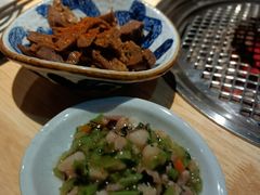 芥末章鱼-不倒翁炭火烧肉(永安里店)