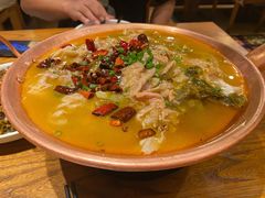 火瓢腌菜松阪肉-云海肴云南菜·蒸汽石锅鱼(北京良乡华冠店)