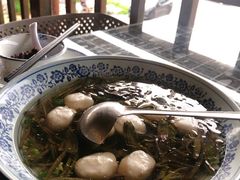 莼菜鱼圆汤-美味之家·湖景农家乐(太湖东山店)