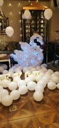 -宝宝百日宴周岁生日派对气球布置策划
