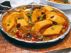 招牌铁板财神豆腐-望乡楼上海菜(日月光店)