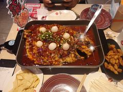 荔枝香辣清江鱼-鱼酷活鱼烤鱼(恒隆广场店)