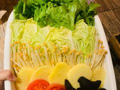 七种蔬菜拼盘-汕头八合里海记牛肉店(清河店)