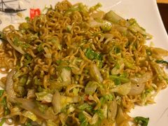 火腿炒方便面-小俩口烧烤东北菜(双井店)