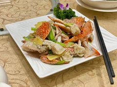 姜葱炒花蟹-联邦酒楼