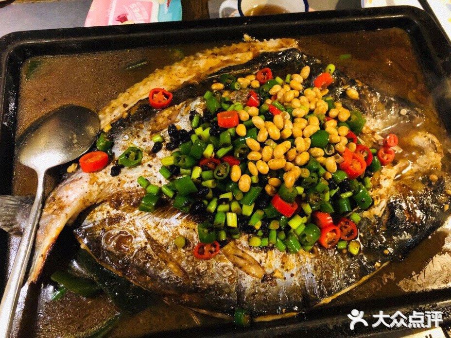 猫吃鱼，哈哈哈很符合烤鱼的意境！