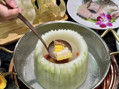 -得意咚瓜·顺德鱼生·冬瓜火锅(深圳首店)