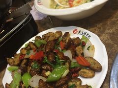 干煸蝉涌-金太阳海鲜烧烤·本地人餐厅(东纬路旗舰店)