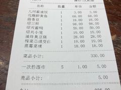 账单-寻宝记绍兴菜(鲁迅路店)