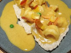 咖喱锅巴虾丸子-竹里馆·淮扬菜·功夫茶(老门东店)