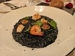 威尼斯海鲜墨鱼汁烩饭-Ponte 意大利餐厅