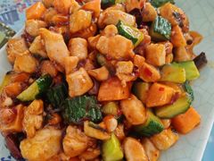 -北京龙庆四季香农家饭庄·灶台鱼·碳烤虹鳟鱼(龙庆峡店)