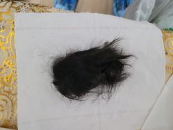 -慧婴轩婴儿理胎发胎毛笔胎毛画手足印(通州店)